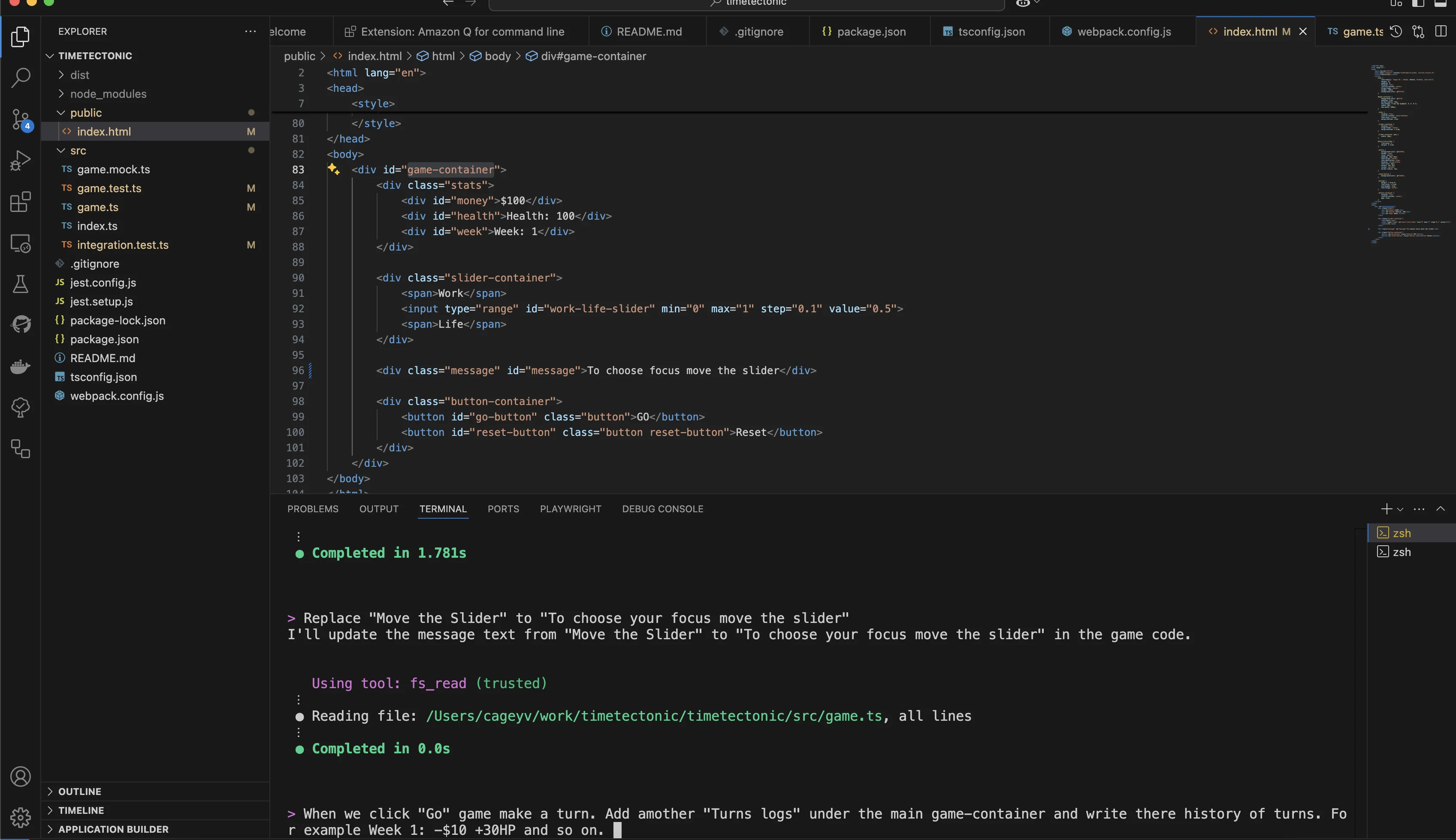 Q adding new features