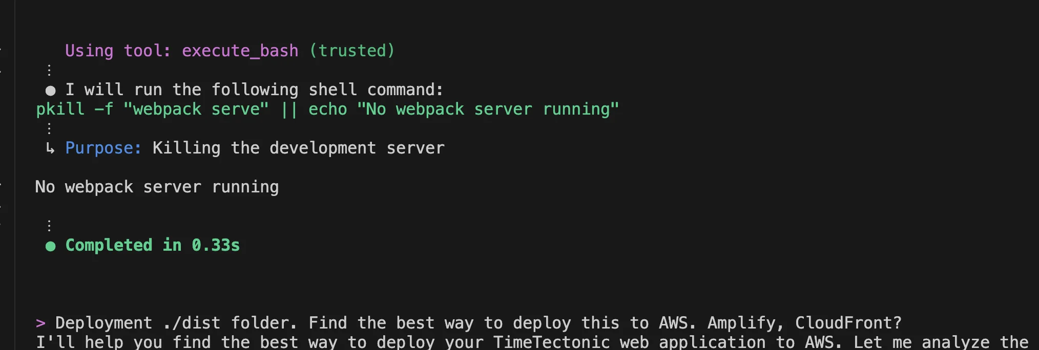 Asking Q how to deploy
